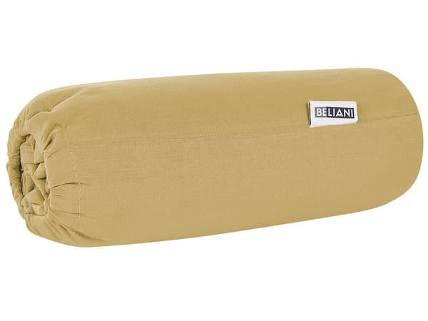 Bomuldslagen 90 x 200 cm olivengrøn JANBU Lumarko!