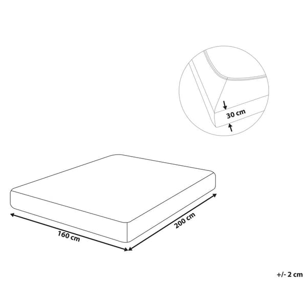 Dra-på-lakan JANBU Bomull 160x200 cm Korall Lumarko!