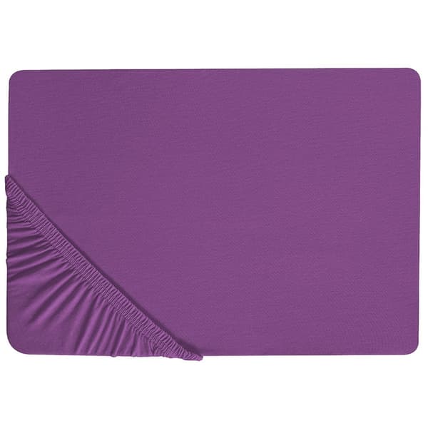 Dra-på-lakan JANBU Bomull 200x200 cm Lila Lumarko!