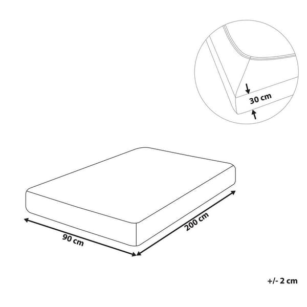 Dra-på-lakan JANBU Bomull 90x200 cm Pastellrosa Lumarko!