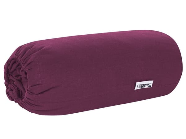Dra-på-lakan JANBU Bomull 180x200 cm Vinröd Lumarko!