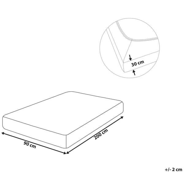 Dra-på-lakan JANBU Bomull 90x200 cm Senapsgrön Lumarko!