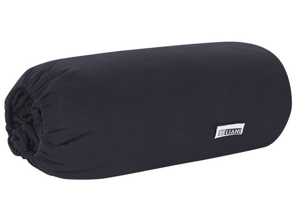 Sengetøj JANBU Bomuld 160x200 cm Sort Lumarko!