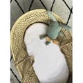 Pikkukuva 2 / 3: Zen Baby Spjälsängsmadrassöverdrag - Viskos Bambu - Tyst - Vattentät - Absorberande - Oeko Tex - 40x80cm Vit