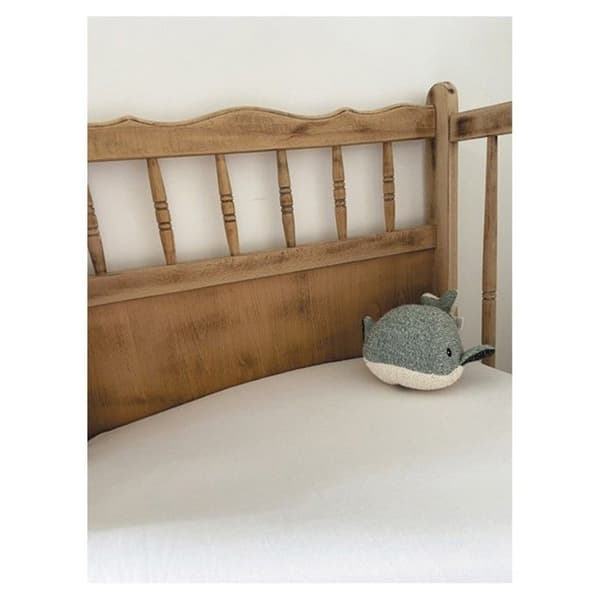 Zen Baby Madrasskydd 60x120 - Baby Madrasskydd - Viskos Bambu - Tyst - Vattentät - Absorberande - Oeko Tex Vit
