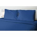 Miniatyrbild 2 av 2: Bäddset HOME LINGE PASSION Flat sheet Blå Enkelsäng 180 x 290 cm