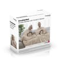 Miniatyrbillede 10 af 10: Dobbelt Krammetæppe mede centreret lomme Doublanket InnovaGoods - Blå
