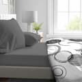 Miniatyrbillede 3 af 5: Monteret bundark HOME LINGE PASSION HP71766 Grå Antracit 140 x 190 + 30 cm