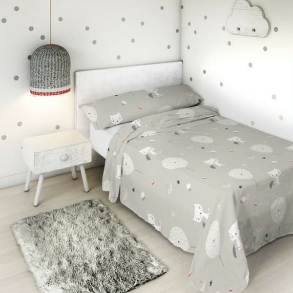 Toplagen Haciendo el Indio Balloons and Cats - Bred enkeltseng (180 x 270 cm)