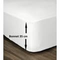 Miniatyrbillede 2 af 2: bundplastik Lovely Home Hvid Dobbelt seng 160 x 200 cm 100% bomuld