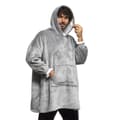 Pikkukuva 10 / 11: Suurikokoinen Hihallinen Hupparihuopa Fleece-vuorilla Swug InnovaGoods