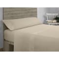 Miniatyrbild 2 av 2: Inpassat underlakan Alexandra House Living QUTUN Beige-brun (taupe) 200 x 200 cm 200 x 1 x 200 cm