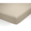 Miniatyrbild 1 av 2: Inpassat underlakan Alexandra House Living QUTUN Beige-brun (taupe) 200 x 200 cm 200 x 1 x 200 cm