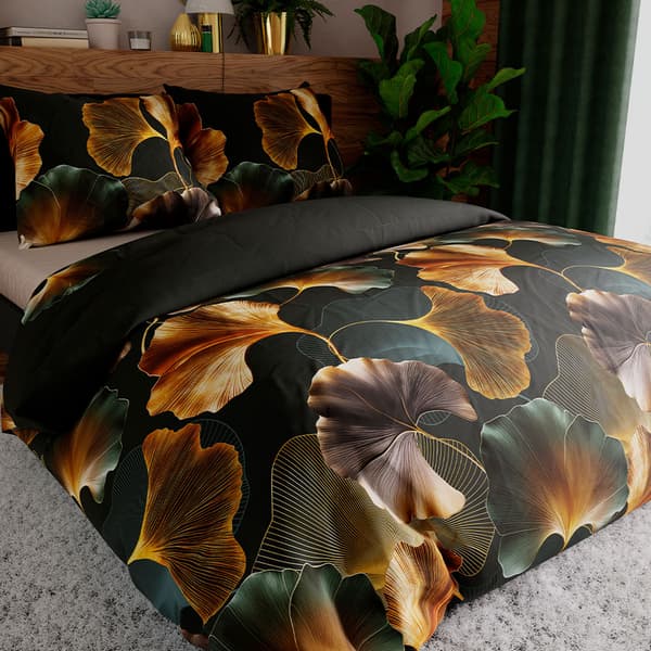 MARISEL sengesæt 220x200 cm - satin bomuld, elegant blomstermønster