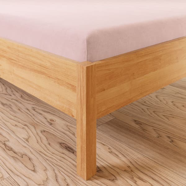 DREAMY PREMIUM Rosa jersey-dra-på-lakan 160x200cm