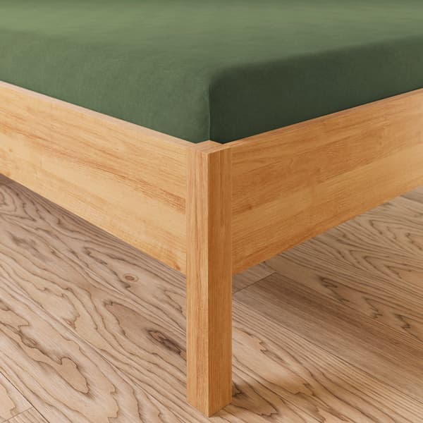DREAMY PREMIUM Grågrönt jerseylakan 90x200cm