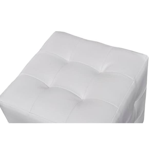 vidaXL kubeformede taburetter hvid