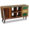 Miniatyrbillede 5 af 9: vidaXL skænk 150x40x86 cm massivt genbrugstræ