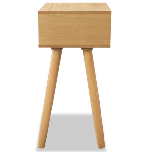 vidaXL sengebord 2 stk. massivt fyrretræ 40 x 30 x 61 cm brun