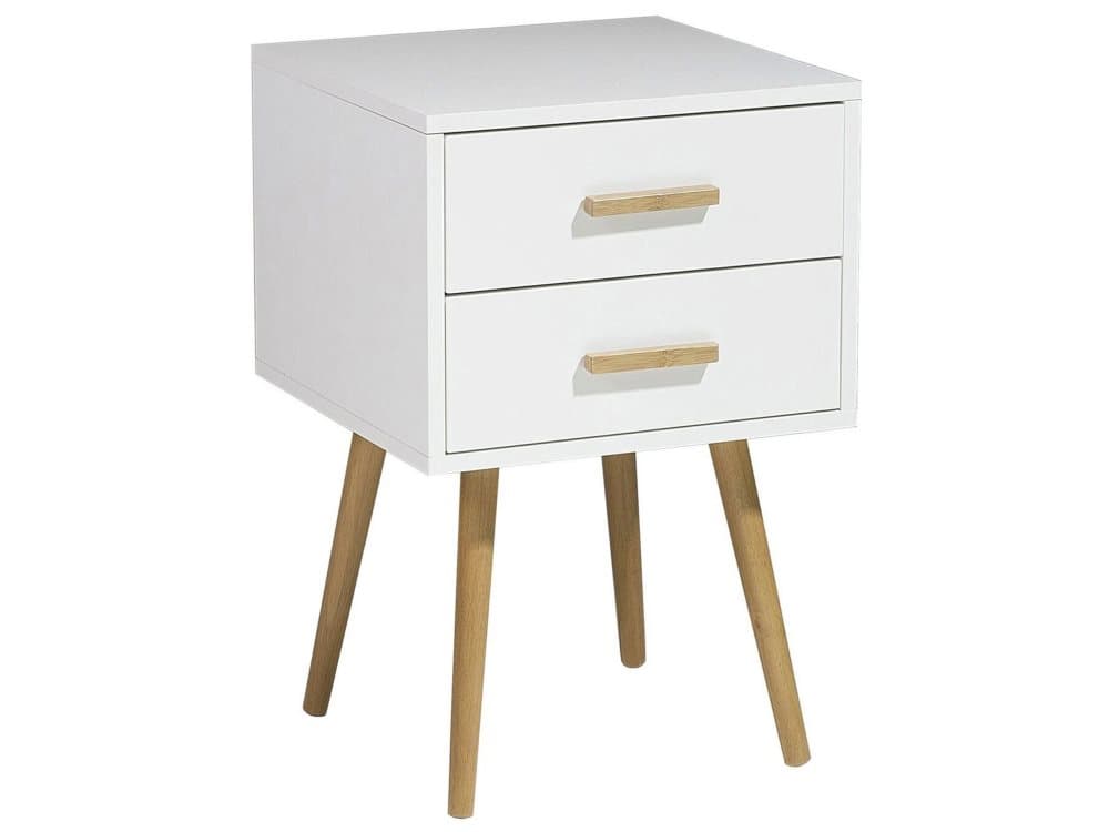 Sängbord 40 cm vit ALABAMA