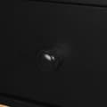 Miniatyrbilde 3 av 10: vidaXL Nattbord 2 stk heltre furu 40x30x61 cm svart