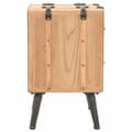 Miniatyrbilde 4 av 9: vidaXL Nattbord heltre gran 50x35x57 cm