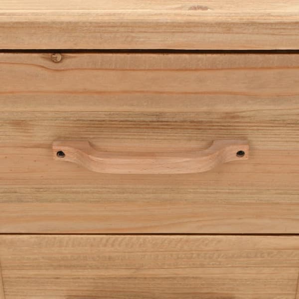 vidaXL Nattbord heltre gran 50x35x57 cm