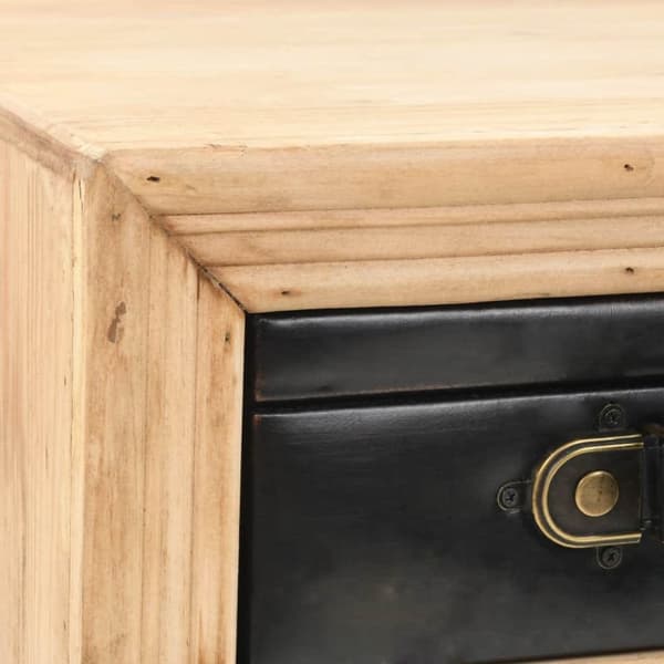vidaXL Nattbord heltre gran 43x38x50 cm