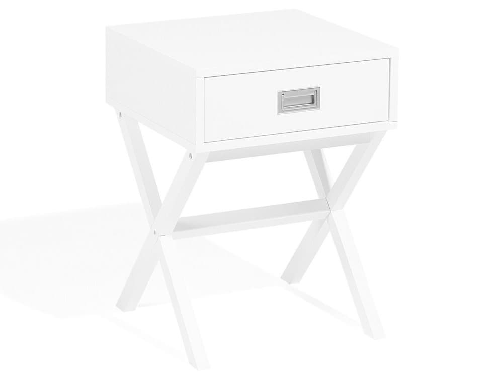 Sängbord vit MONROE
