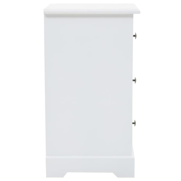 vidaXL sengeskab MDF og fyrretræ 35 x 32 x 59 cm