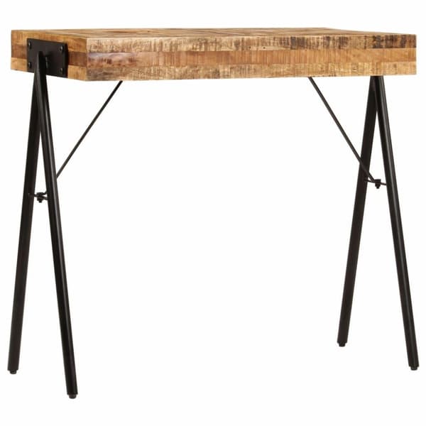 vidaXL konsolbord massivt mangotræ 80 x 40 x 75 cm