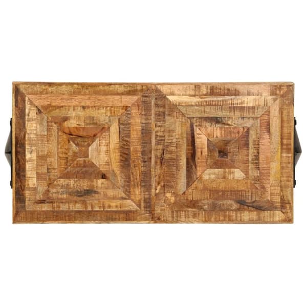 vidaXL konsolbord massivt mangotræ 80 x 40 x 75 cm