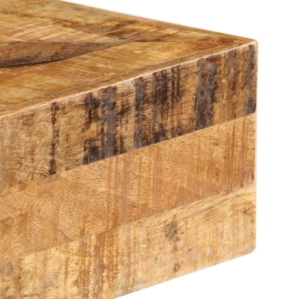 vidaXL konsolbord massivt mangotræ 80 x 40 x 75 cm