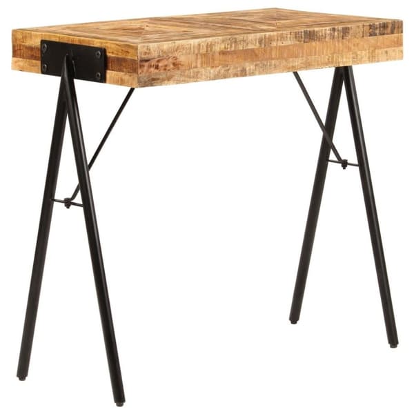 vidaXL konsolbord massivt mangotræ 80 x 40 x 75 cm