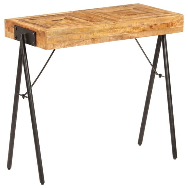 vidaXL konsolbord massivt mangotræ 80 x 40 x 75 cm