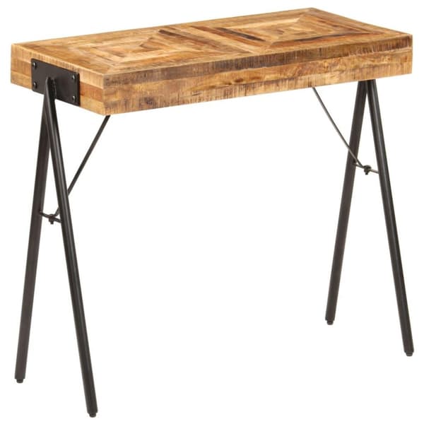 vidaXL konsolbord massivt mangotræ 80 x 40 x 75 cm
