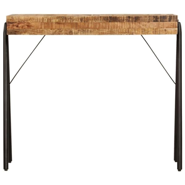 vidaXL konsolbord massivt mangotræ 80 x 40 x 75 cm