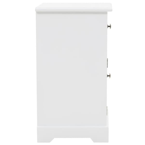 vidaXL sengebord 35x32x59 cm MDF og fyrretræ