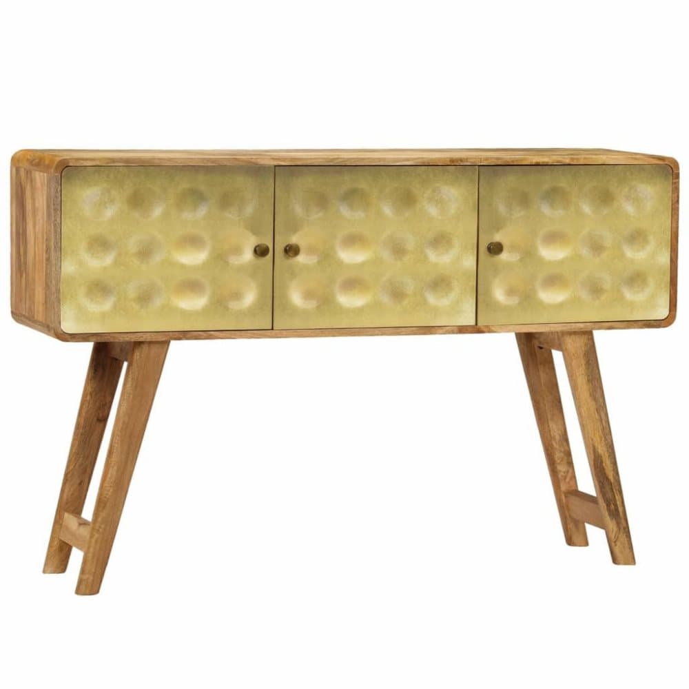vidaXL Skjenk heltre mango 120x30x80 cm