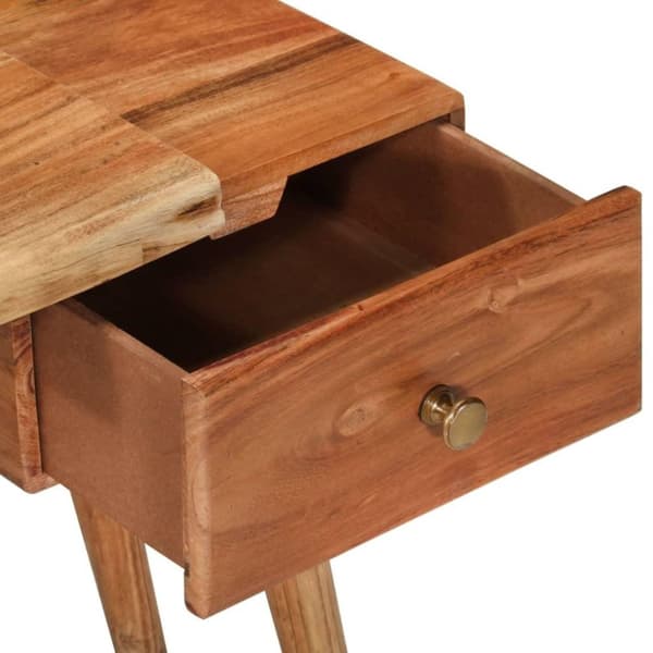 vidaXL Nattbord heltre akasie 45x32x55 cm