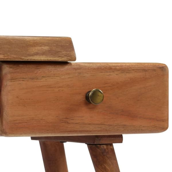 vidaXL Nattbord heltre akasie 45x32x55 cm