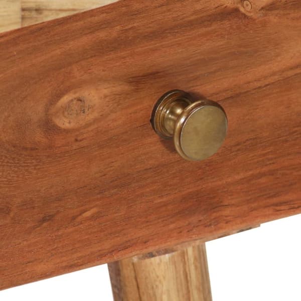 vidaXL Nattbord heltre akasie 45x32x55 cm