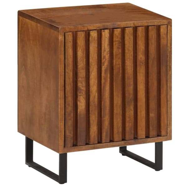 vidaXL Nattbord 40x30x50 cm heltre mango