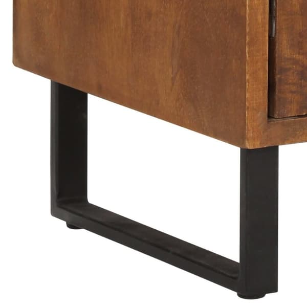 vidaXL Nattbord 40x30x50 cm heltre mango
