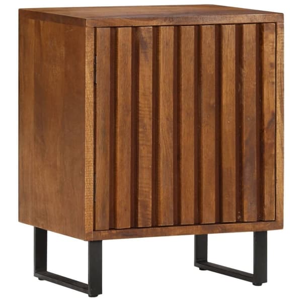 vidaXL Nattbord 40x30x50 cm heltre mango