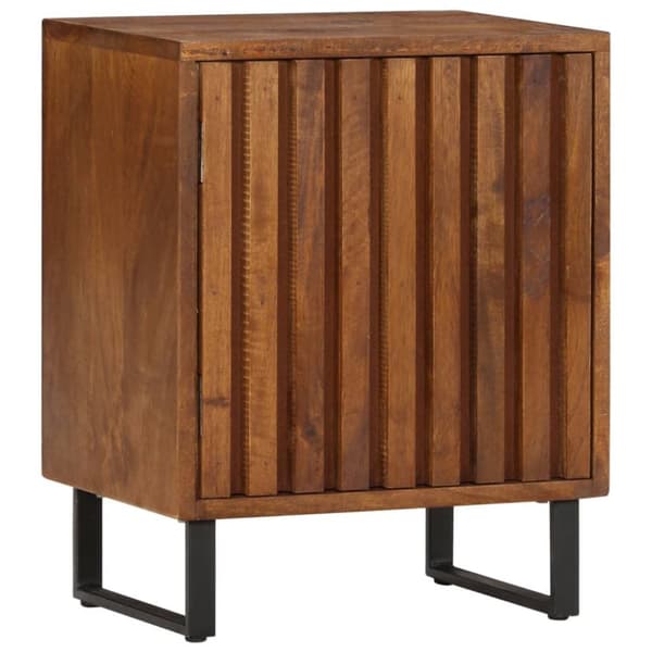vidaXL Nattbord 40x30x50 cm heltre mango
