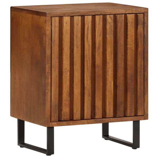 vidaXL Nattbord 40x30x50 cm heltre mango