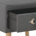 Miniatyrbillede 6 af 8: vidaXL sengebord mørkegrå 40 x 35 x 40 cm stof