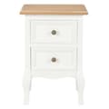 Miniatyrbilde 4 av 10: vidaXL Nattbord 2 stk 35x30x49 MDF hvit