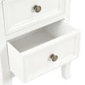 Miniatyrbilde 9 av 10: vidaXL Nattbord 2 stk 35x30x49 MDF hvit